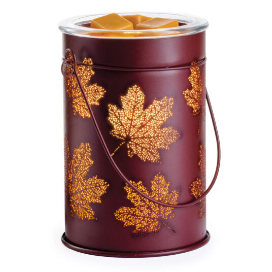 Fall Leaves Vintage Style Bulb Candle Warmer