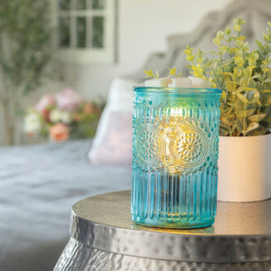 Parisian Glass Vintage Bulb Candle Warmer