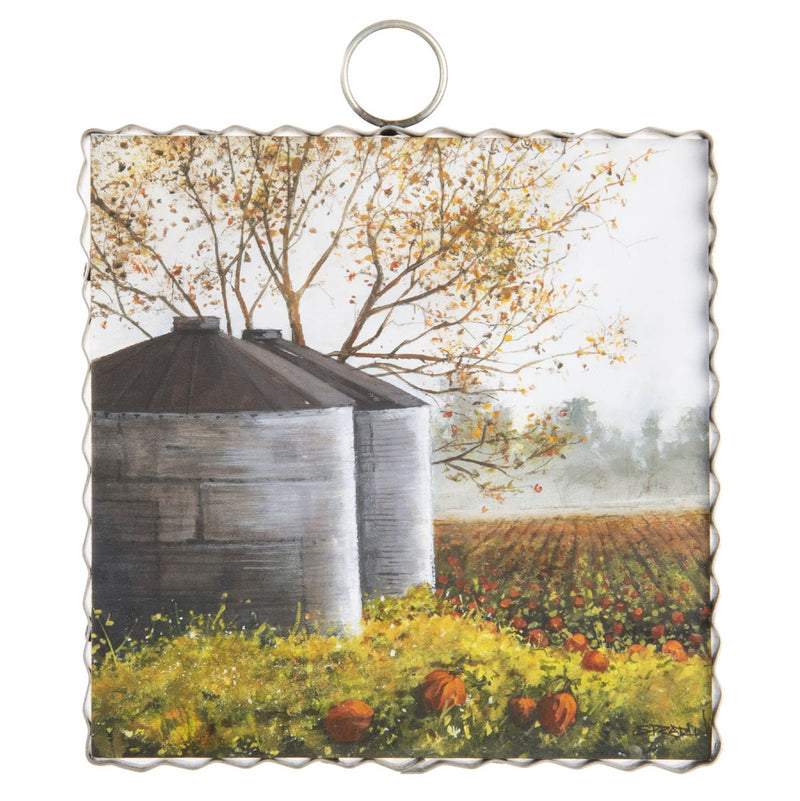 Roundtop Collection Grain Bin Mini Print