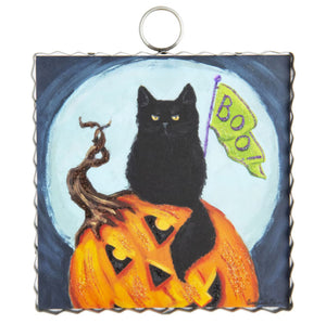 Roundtop Collection BOO Cat Mini Print