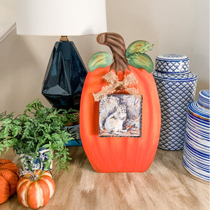 Roundtop Collection Fall Squirrel Mini Print