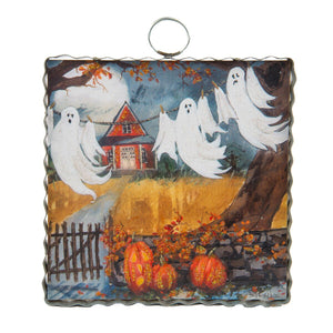 Roundtop Collection Flying Ghost Mini Print