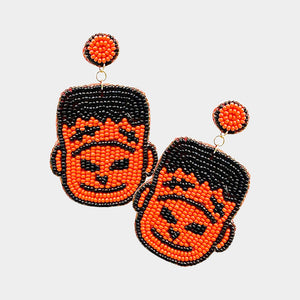 Frankenstein Dangle Earrings