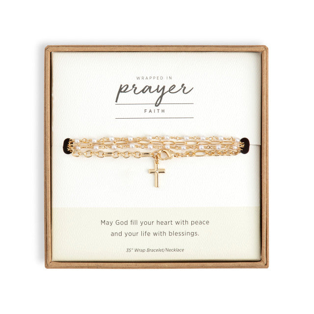 Wrapped in Prayer Faith Necklace/Bracelet