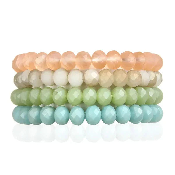 Tiffany Pastel Stretchy Bracelet Set