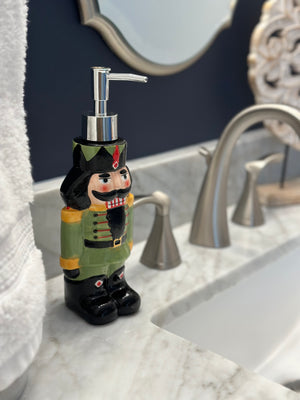 Nutcracker Soap Dispenser