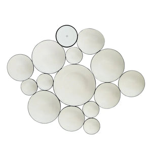 Nora Fleming Matte Black Bubble Bowl