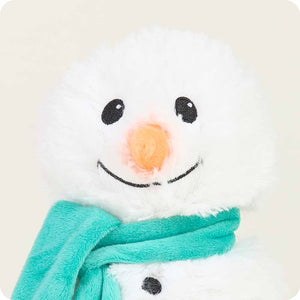 Green Scarf Junior Snowman Warmies