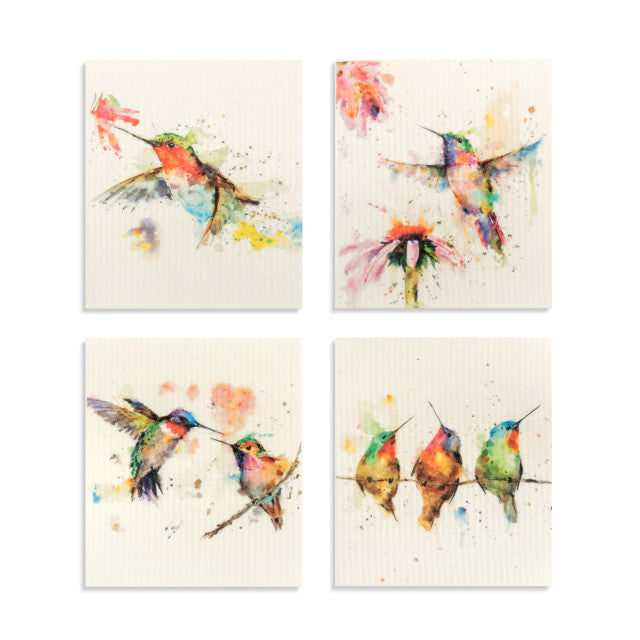 Hummingbird Biodegradable Dish Cloth
