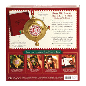 Santa’s Kindness Ornament & Journal Set