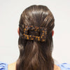 Teleties Tortoise Flat Rectangle Hair Clip