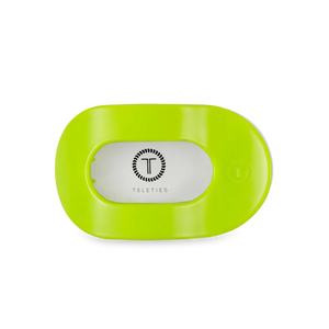 Teleties Summer Brights Flat Round Hair Clip