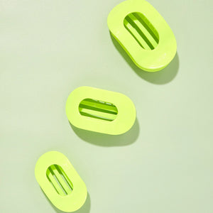 Teleties Summer Brights Flat Round Hair Clip