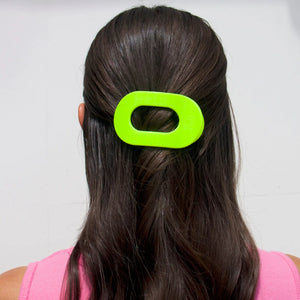 Teleties Summer Brights Flat Round Hair Clip