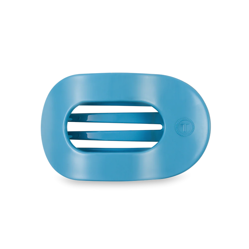 Teleties Summer Sky Flat Round Hair Clip