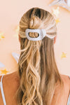 Teleties Disco Daydream Flat Round Hair Clip