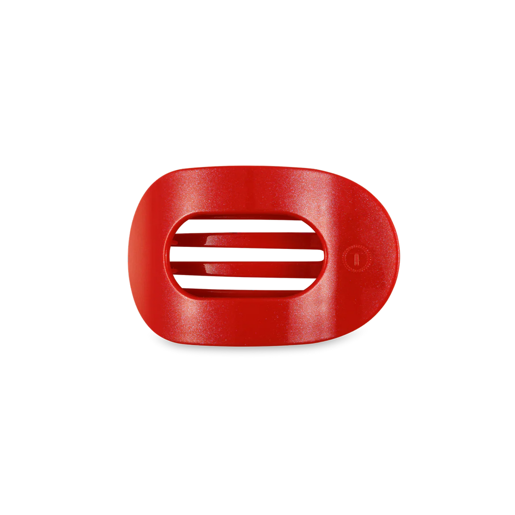 Teleties Rudolph Red Flat Round Hair Clip