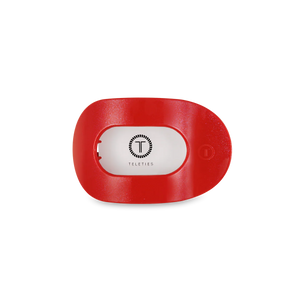 Teleties Rudolph Red Flat Round Hair Clip