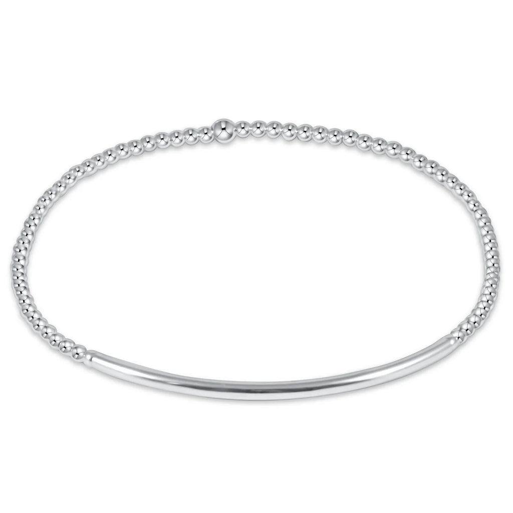 Enewton Bliss Bar Classic Sterling Silver 2mm Bead Bracelet