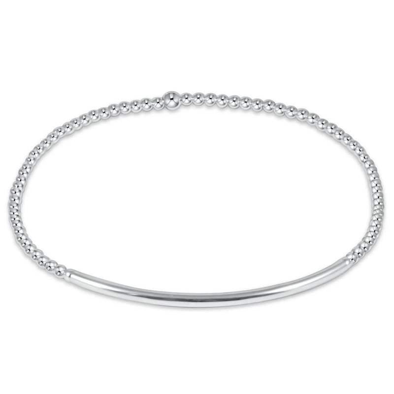 Enewton Bliss Bar Classic Sterling Silver 2mm Bead Bracelet