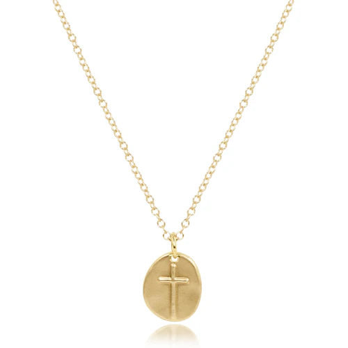 Enewton Inspire Small Gold Charm Classic Gold 16" Necklace