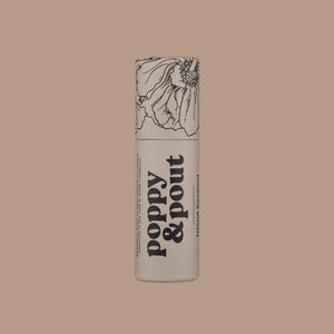 Island Coconut Poppy & Pout Lip Balm