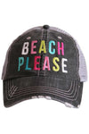 Beach Please Trucker Hat