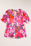 Petal Pop Floral Print Top