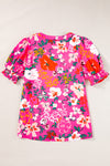 Petal Pop Floral Print Top