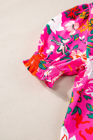 Petal Pop Floral Print Top