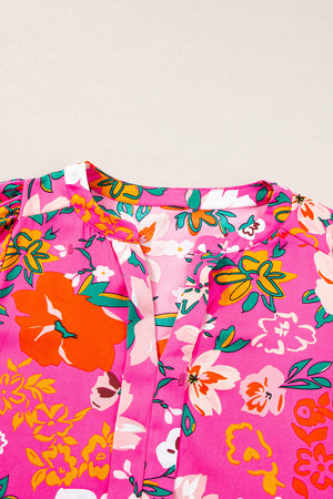 Petal Pop Floral Print Top