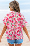 Petal Crush Ruffle Top