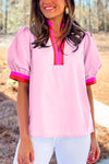 Sweet Line Short Sleeve Top