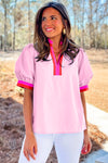 Sweet Line Short Sleeve Top