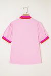 Sweet Line Short Sleeve Top