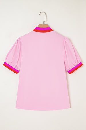 Sweet Line Short Sleeve Top