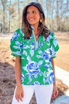 Rosie Remix Floral Print Top