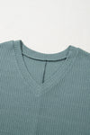 Moonlight Ease Oversized Ribbed Knit Top