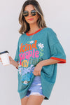 Kind People Are My Kind People Graphic Oversized Tee