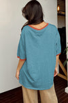 Kind People Are My Kind People Graphic Oversized Tee