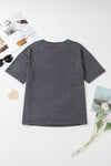 Kindness Butterflies Graphic Mineral Wash Loose Tee