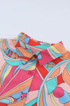 Paint The Town Abstract Geometry Button-Up Top