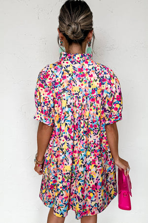 Simple Perfection Floral Mini Dress