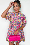 Simple Perfection Floral Mini Dress