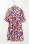 Simple Perfection Floral Mini Dress