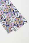 Wildflower Walk Smocked High Waist Jumpsuit