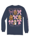 Dogs Long Sleeve Simply Southern Tee