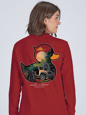 Duck Bears Long Sleeves Simply Southern Tee
