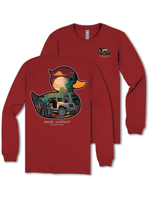 Duck Bears Long Sleeves Simply Southern Tee