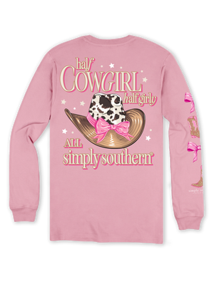 Girly Long Sleeve Simply Southern Tee